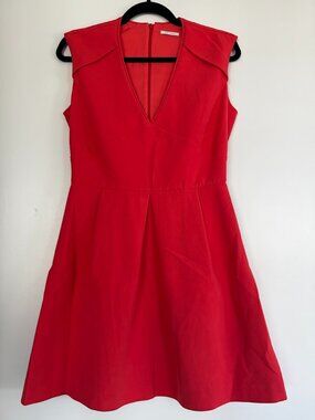 IKKS Dress Vermilion Red